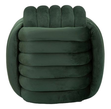 Tabouret softy vert 45 x 45 x 45 cm