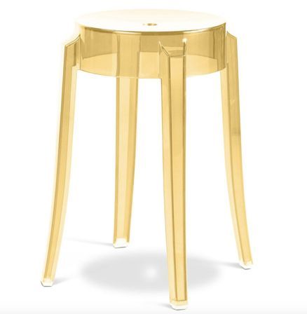 Tabouret transparent LOUIVA