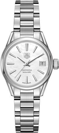 Tag Heuer Carrera Lady Calibre 9 28mm Mop Dial WAR2411.BA0776