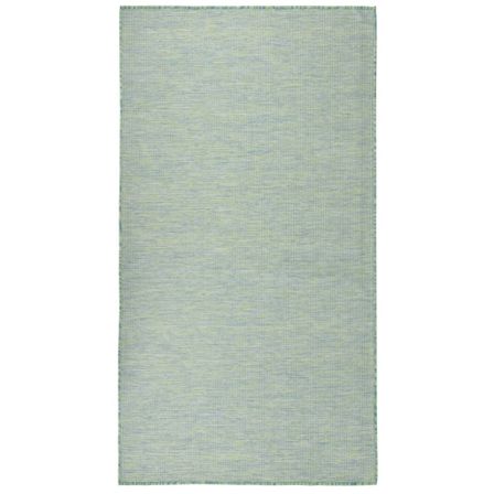 Tapis à tissage plat d'extérieur 80x150 cm Turquoise