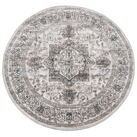 Tapis ARBIZU intérieur extérieur design vintage Ø 120 cm