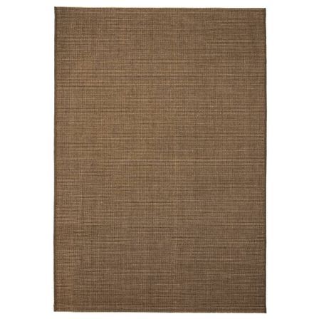 Tapis d'extérieur/d'intérieur Aspect de sisal 180x280 cm Marron