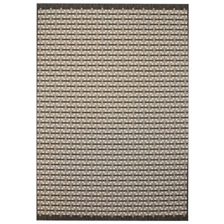 Tapis d'extérieur/d'intérieur Aspect de sisal 80 x 150 cm Carré
