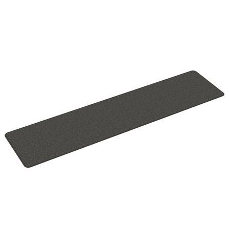 Tapis de couloir aspect sisal anthracite 50x200 cm
