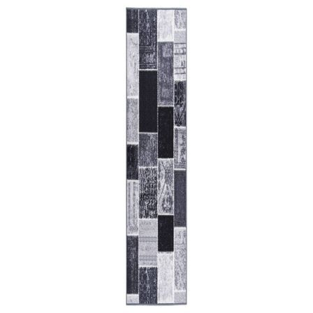 Tapis de couloir Gris 80x400 cm
