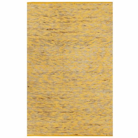 Tapis fait à la main Jute Jaune et naturel 160x230 cm