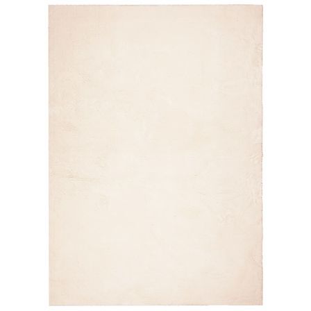 Tapis HUARTE à poils courts doux et lavable beige 120x170 cm