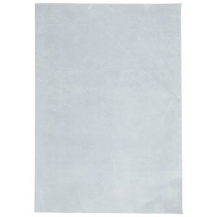 Tapis HUARTE à poils courts doux et lavable bleu 120x170 cm