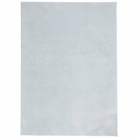 Tapis HUARTE à poils courts doux et lavable bleu 200x280 cm