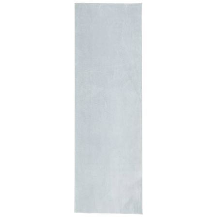 Tapis HUARTE à poils courts doux et lavable bleu 80x250 cm