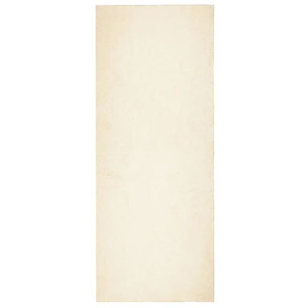 Tapis HUARTE à poils courts doux et lavable crème 80x200 cm