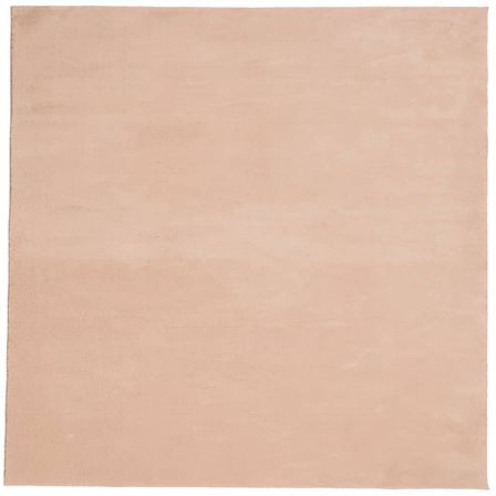 Tapis HUARTE à poils courts doux lavable rouge clair 200x200 cm