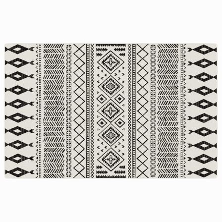 Tapis intérieur extérieur à poils courts 190x300cm antidérapant