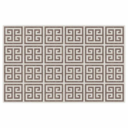 Tapis intérieur extérieur à poils courts 190x300cm antidérapant