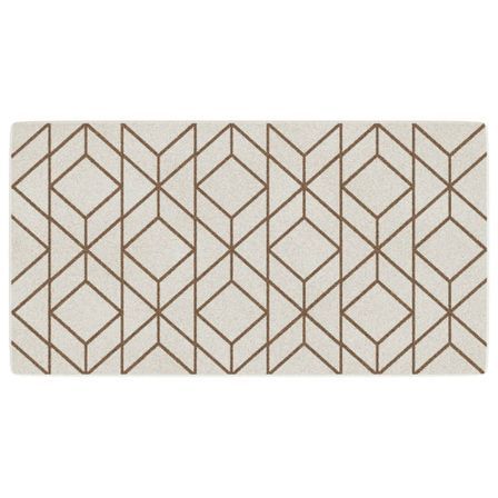 Tapis intérieur extérieur à poils courts 80x150 cm antidérapant