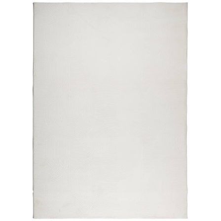 Tapis IZA poils courts style scandinave crème 240x340 cm