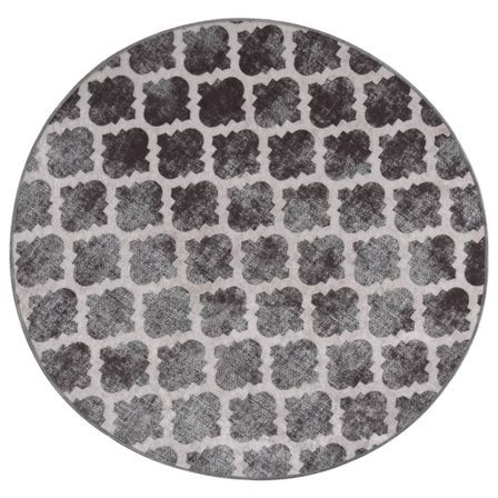Tapis lavable antidérapant φ120 cm Multicolore