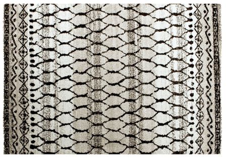 Tapis rectangulaire beige Palia 160 cm