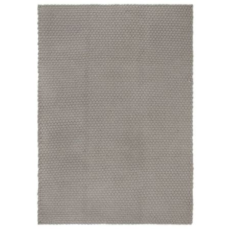 Tapis rectangulaire Gris 160x230 cm Coton