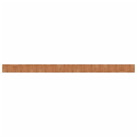 Tapis rectangulaire naturel 60x1000 cm bambou