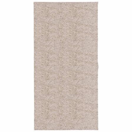 Tapis shaggy à poils longs moderne beige 100x200 cm