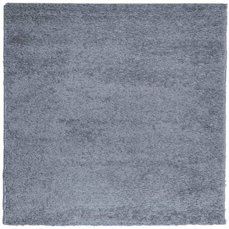 Tapis shaggy à poils longs moderne bleu 200x200 cm