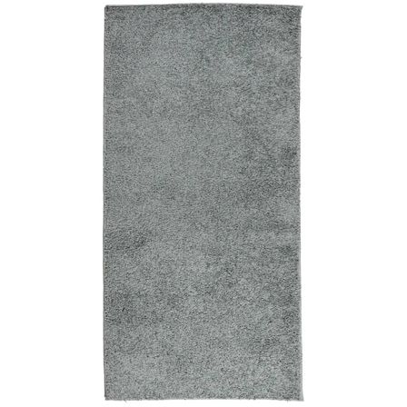 Tapis shaggy à poils longs moderne vert 100x200 cm