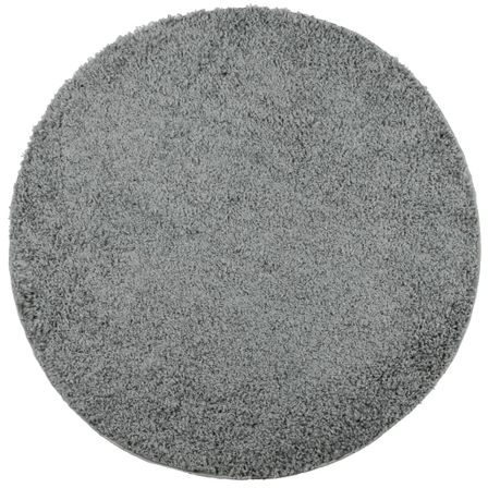 Tapis shaggy à poils longs moderne vert Ø 160 cm