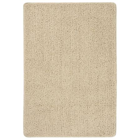 Tapis shaggy antidérapant Crème 120x170 cm