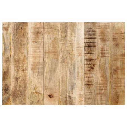 Tête de lit 120 cm bois de manguier brut massif