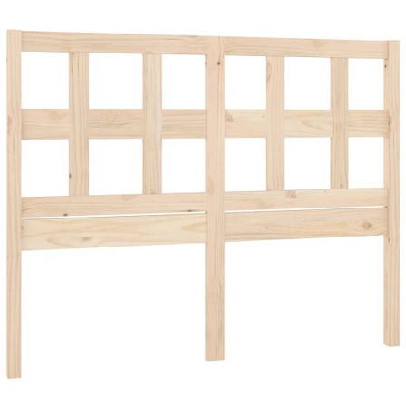 Tête de lit 125,5x4x100 cm Bois massif de pin 2