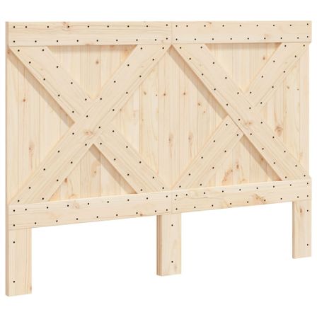 Tête de lit 140x104 cm bois massif de pin