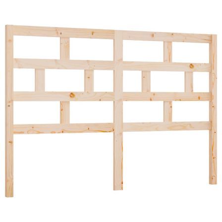 Tête de lit 156x4x100 cm Bois massif de pin