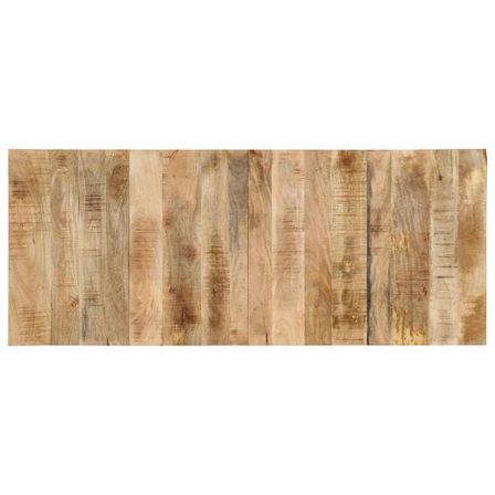 Tête de lit 200 cm bois de manguier brut massif