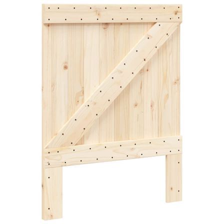 Tête de lit 80x104 cm bois massif de pin