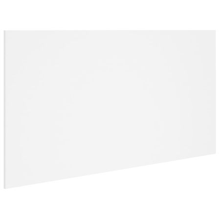 Tête de lit Blanc 160x1,5x80 cm Bois d'ingénierie