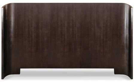 Tête de lit bois massif foncé Mannuva 180 cm