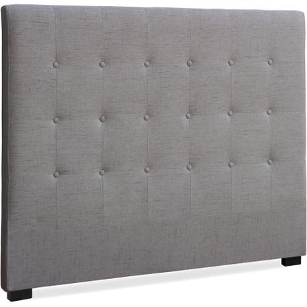 Tête de lit capitonnée Tissu Taupe 140 Luxa