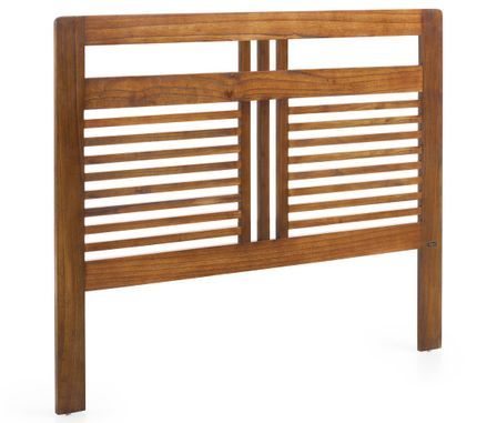 Tête de lit en bois massif de Mindy marron SOKY