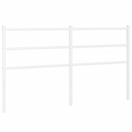 Tête de lit métal blanc 150 cm