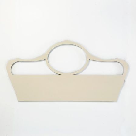 Tête de lit moderne métal blanc Vianes 175