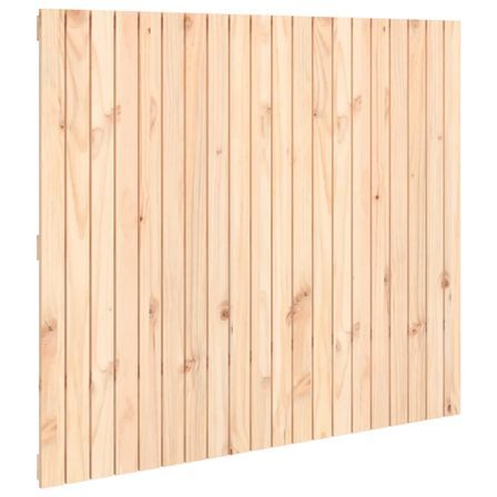 Tête de lit murale 127,5x3x110 cm Bois massif de pin