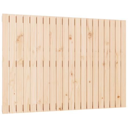 Tête de lit murale 127,5x3x90 cm Bois massif de pin