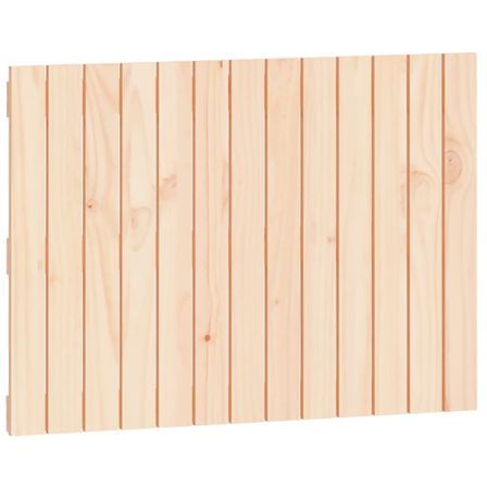 Tête de lit murale 82,5x3x60 cm Bois massif de pin