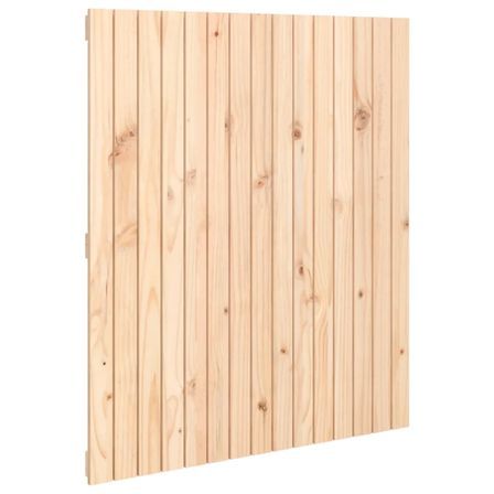 Tête de lit murale 95,5x3x110 cm Bois massif de pin