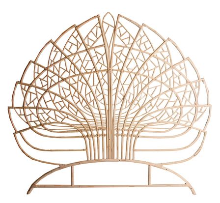 Tête de lit rotin clair Sisal