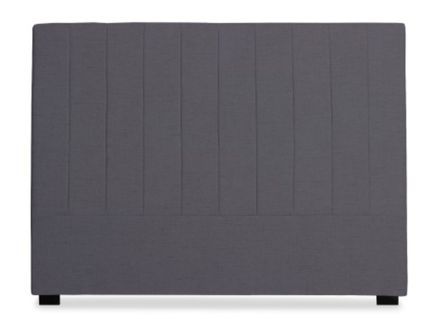 Tête de lit tissu gris Venise 180