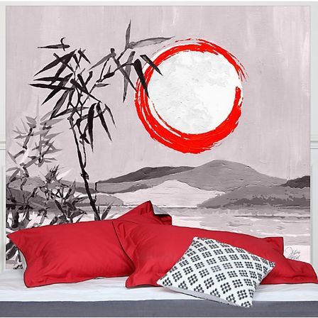 Tête de lit Tissu Sous la Lune