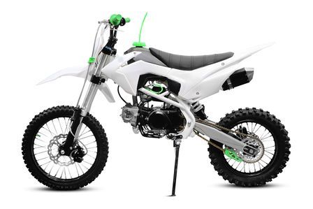 Thunder 125cc V2 17/14 pouces manuel 4 vitesses verte Dirt bike