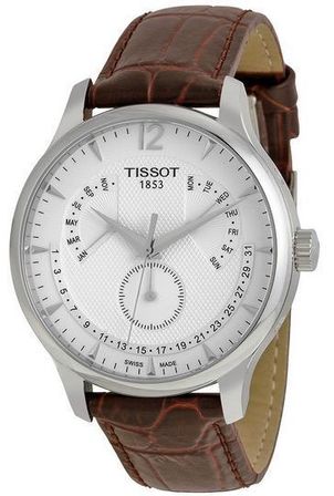 Tissot Classic Tradition Perpetual Calendar - Quartz - S/s - Gent - Leather Strap- Data - Swiss Made T0636371603700